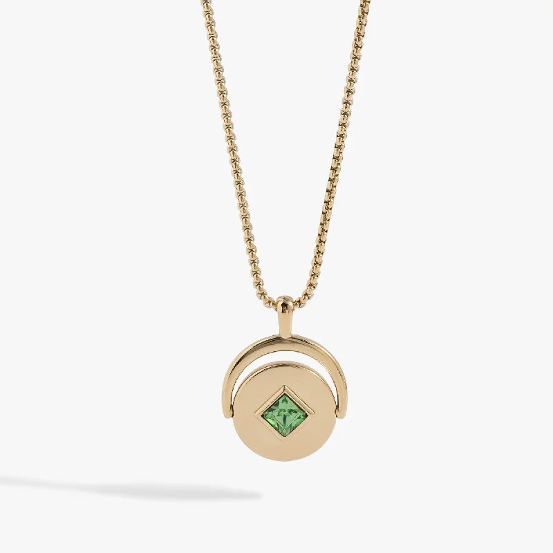 Shop Classic Women's Necklaces & Pendants with a Modern Twist-August Birthstone and Flower Flip Charm Necklace Shop Classic Women's Necklaces & Pendants with a Modern Twist-August Birthstone and Flower Flip Charm Necklace