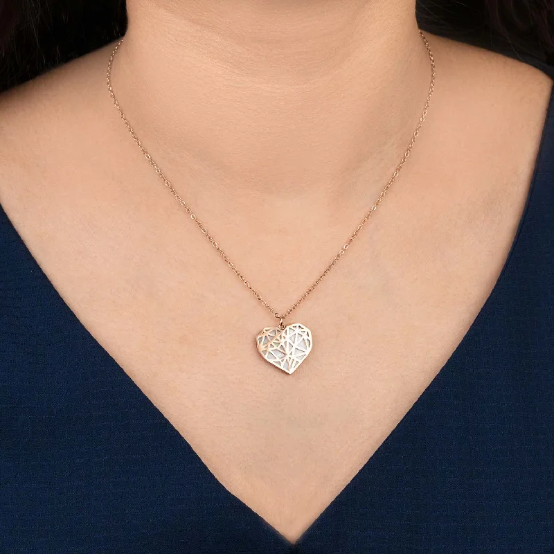 Shop Classic Women's Necklaces & Pendants with a Modern Twist-Polyheart Mother Of Pearl Necklace Shop Classic Women's Necklaces & Pendants with a Modern Twist-Polyheart Mother Of Pearl Necklace