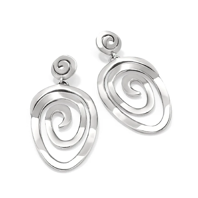 Women's Earrings – Elegant Designs for Every Personality--Vertigo Vibe Statement Post Drop Earrings
