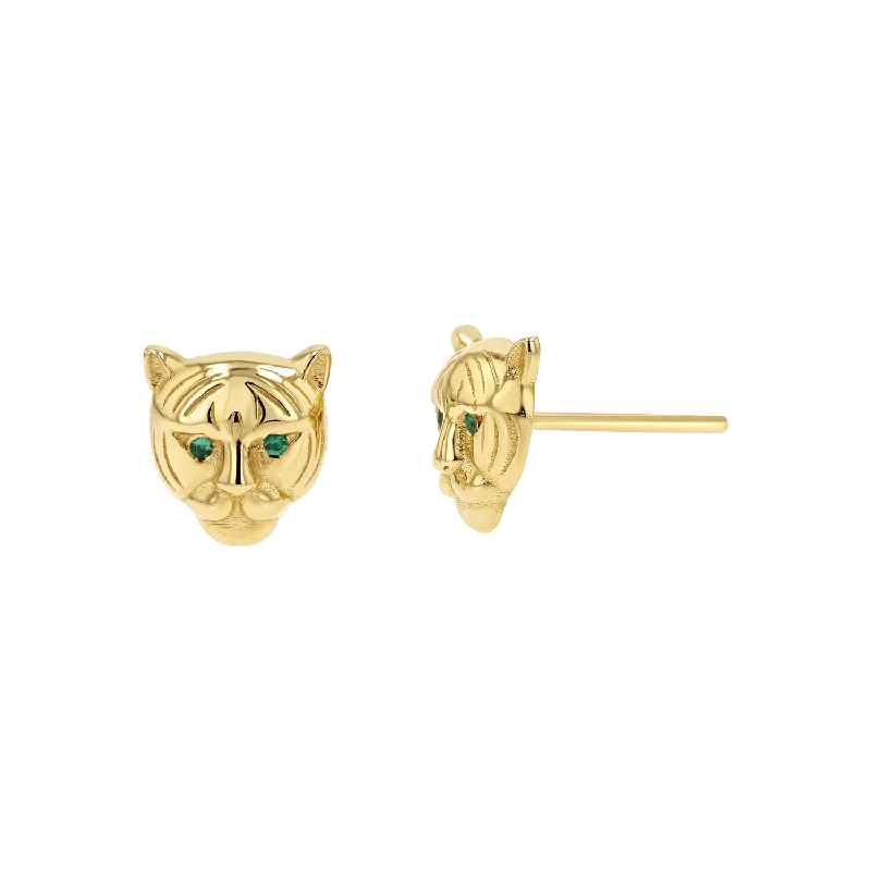 Women's Earrings – Elegant Designs for Every Personality--Tiger Stud Earrings