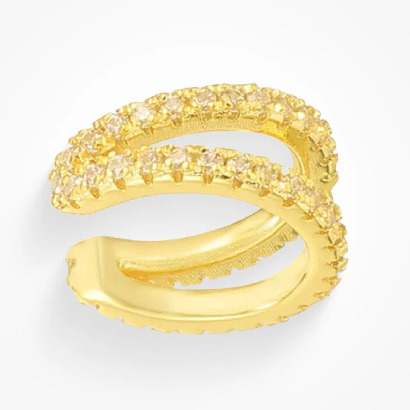 Women's Earrings – Elegant Designs for Every Personality--Eternity Ear Cuff