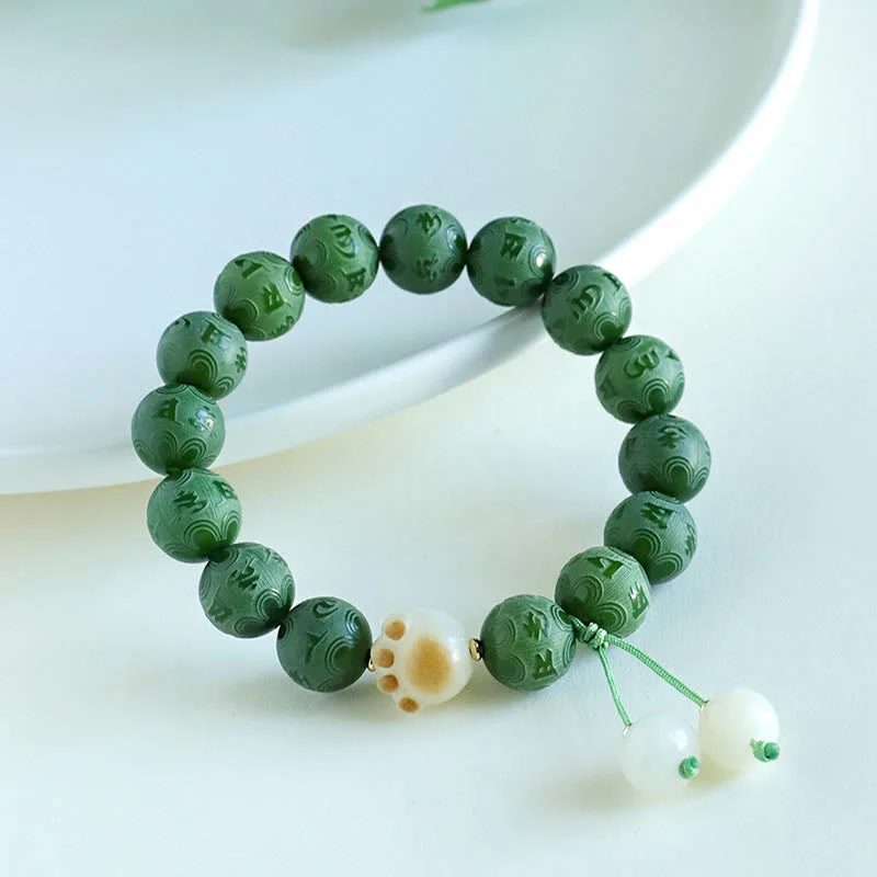 Cool Men's Beaded Bracelets-Buddha Stones Bodhi Seed Om Mani Padme Hum Carved Harmony Bracelet Cool Men's Beaded Bracelets-Buddha Stones Bodhi Seed Om Mani Padme Hum Carved Harmony Bracelet