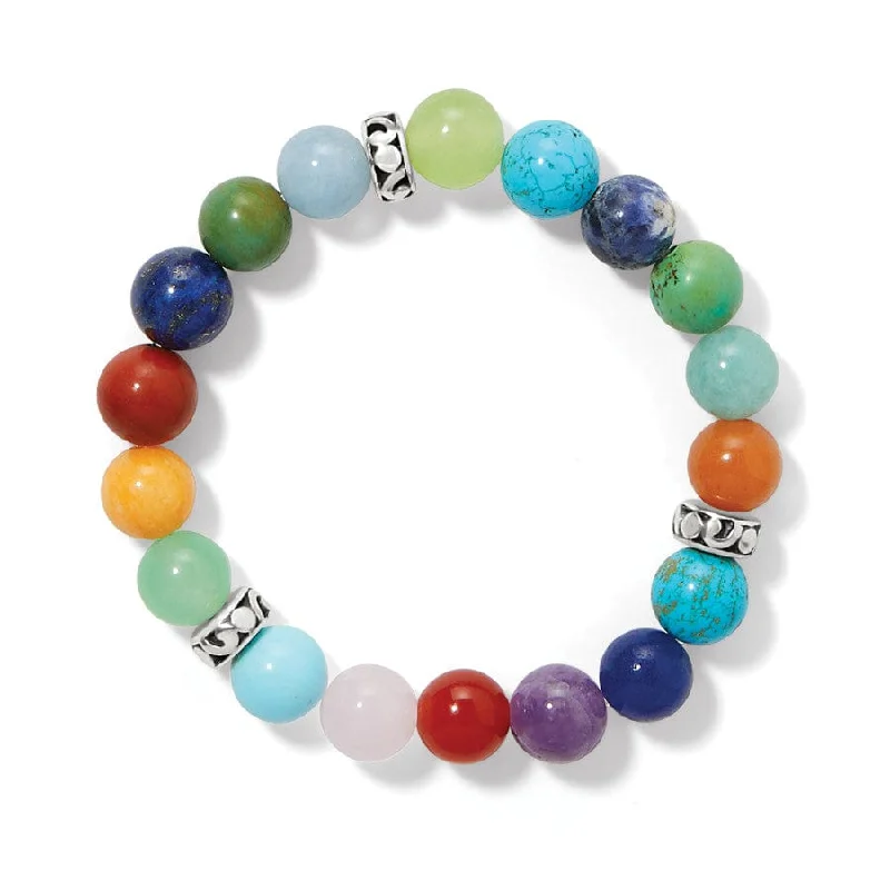 Casual Bangles for Women-Contempo Confetti Stretch Bracelet