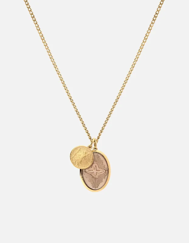 Exclusive Men's Necklaces & Pendants for the Modern Gentleman-Mini Dove Necklace, Gold Vermeil/Sand Exclusive Men's Necklaces & Pendants for the Modern Gentleman-Mini Dove Necklace, Gold Vermeil/Sand
