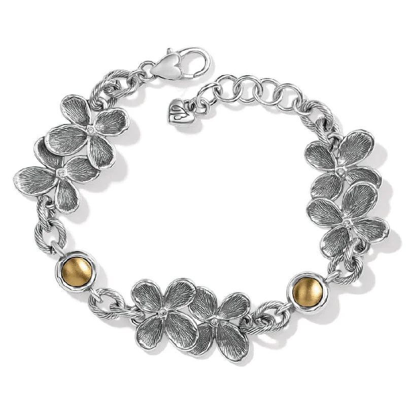 Wedding Bangles for Women with Gold Detailing-Everbloom Bracelet
