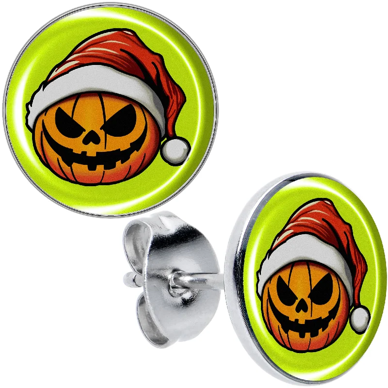 Women's Earrings – Elegant Designs for Every Personality--Christmas Holiday Santa Hat Pumpkin Stud Earrings Women's Earrings – Elegant Designs for Every Personality--Christmas Holiday Santa Hat Pumpkin Stud Earrings