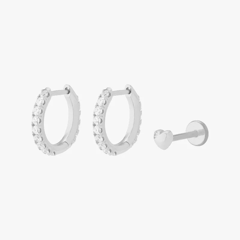 Silver/Clear