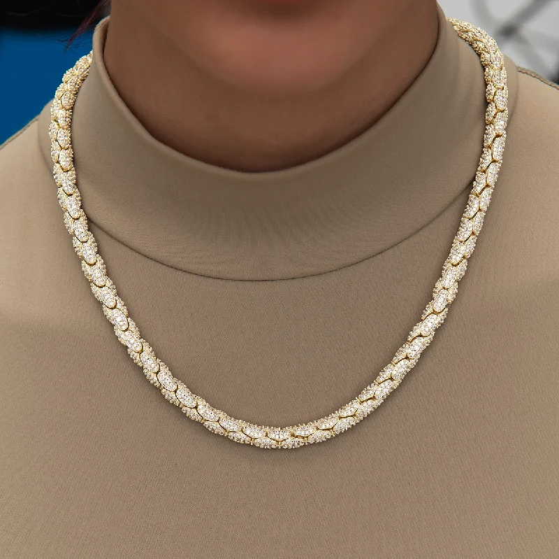 Shop Classic Women's Necklaces & Pendants with a Modern Twist-Diamond Pave Reptile Necklace in Yellow Gold Shop Classic Women's Necklaces & Pendants with a Modern Twist-Diamond Pave Reptile Necklace in Yellow Gold