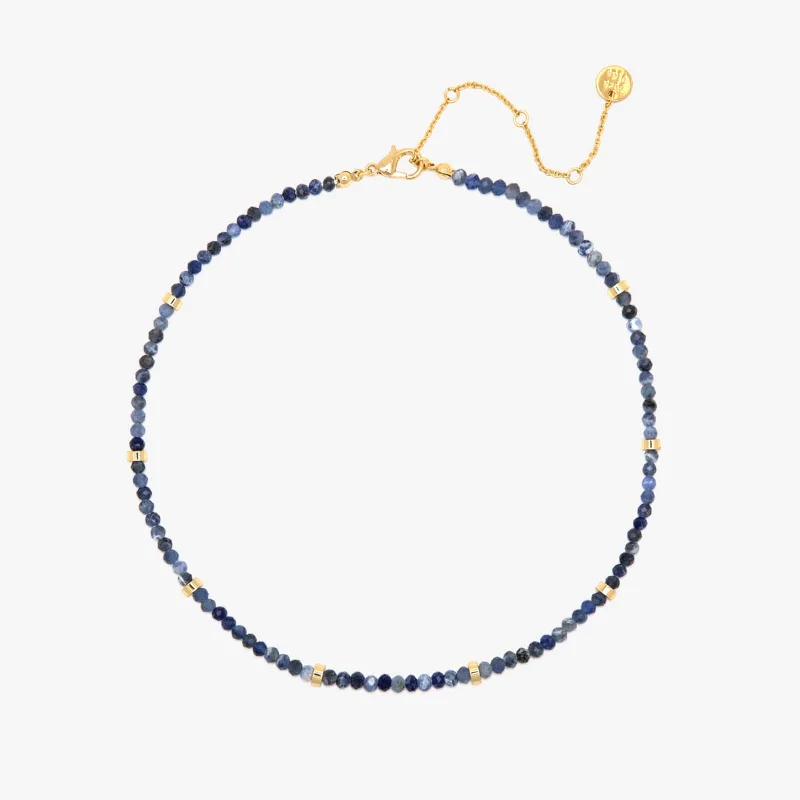 Shop Classic Women's  Necklaces & Pendants with a Modern Twist-Surfrider Sea Stone Bead Choker