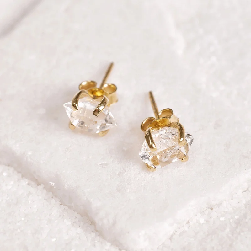 Women's Earrings – Elegant Designs for Every Personality--Herkimer Stud Earrings