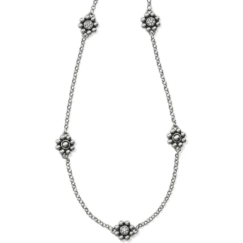 Shop Classic Women's Necklaces & Pendants with a Modern Twist-Meridian Petite Station Necklace Shop Classic Women's Necklaces & Pendants with a Modern Twist-Meridian Petite Station Necklace