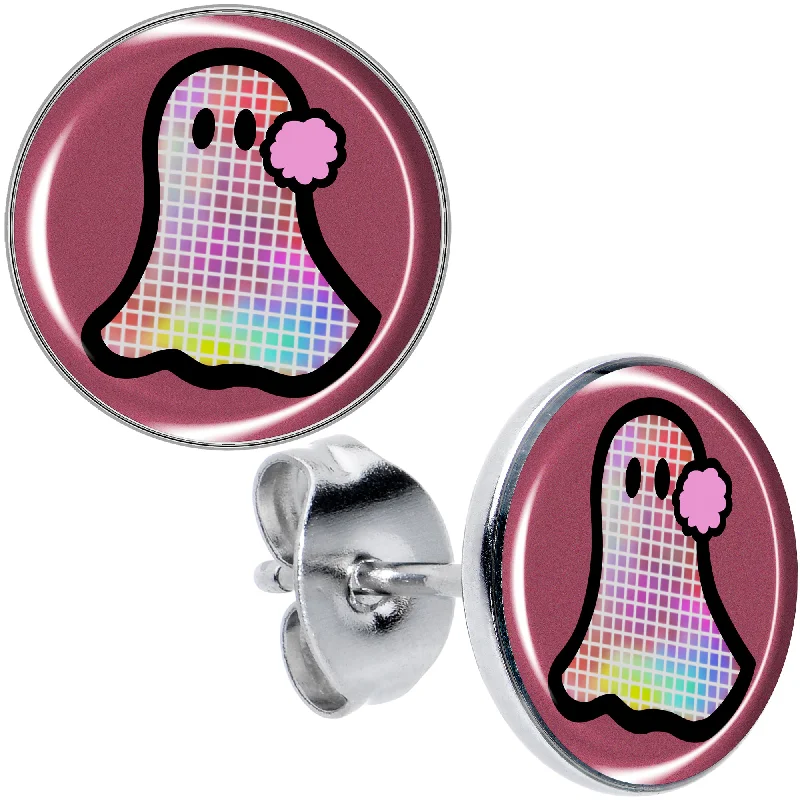 Women's Earrings – Elegant Designs for Every Personality--Disco Spirit Ghost Stud Earrings Women's Earrings – Elegant Designs for Every Personality--Disco Spirit Ghost Stud Earrings