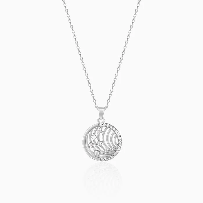 Shop Classic Women's Necklaces & Pendants with a Modern Twist-Silver Joyful Pendant With Link Chain Shop Classic Women's Necklaces & Pendants with a Modern Twist-Silver Joyful Pendant With Link Chain