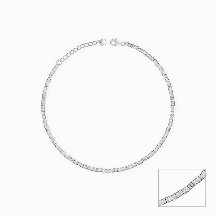 Comfortable Anklets for All-Day Wear-Silver Little Joy Anklet