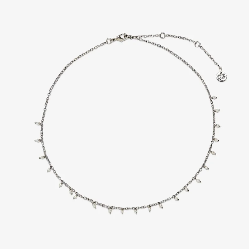 Shop Classic Women's Necklaces & Pendants with a Modern Twist-Hanging Pearl Beaded Choker Shop Classic Women's Necklaces & Pendants with a Modern Twist-Hanging Pearl Beaded Choker