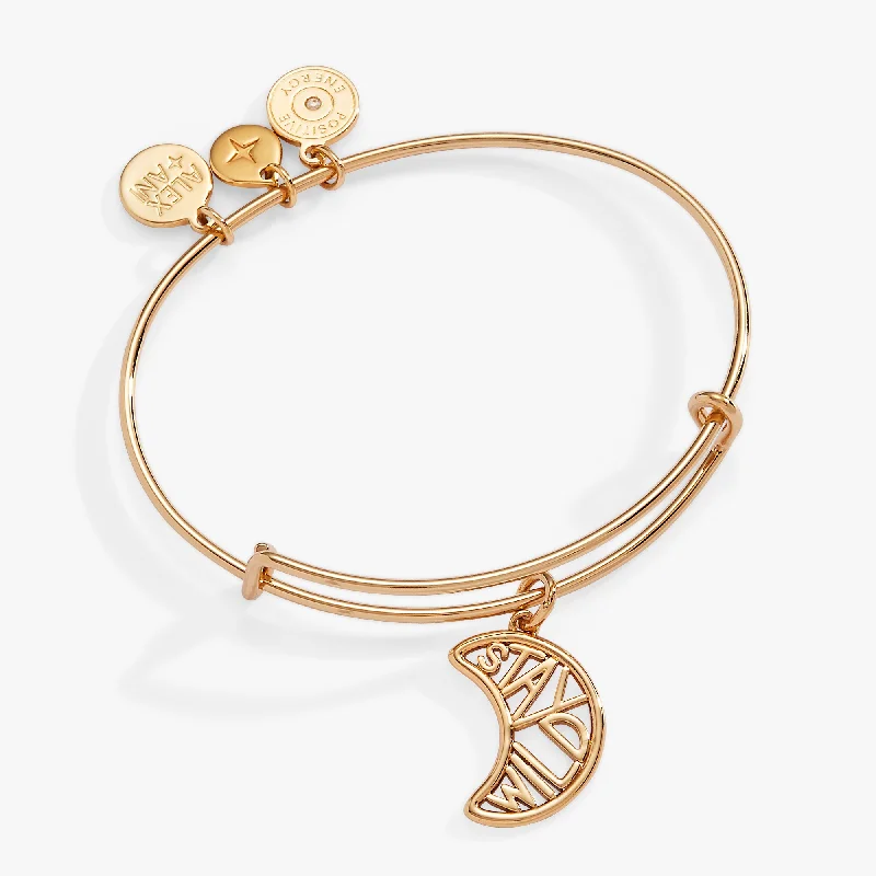 Wedding Bangles for Women-Stay Wild Charm Bangle