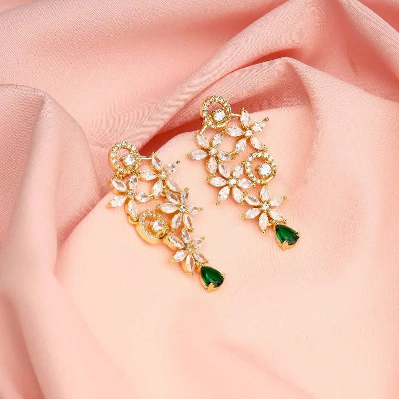 Women's Earrings – Elegant Designs for Every Personality--Golden Sweet Jasmine Earrings