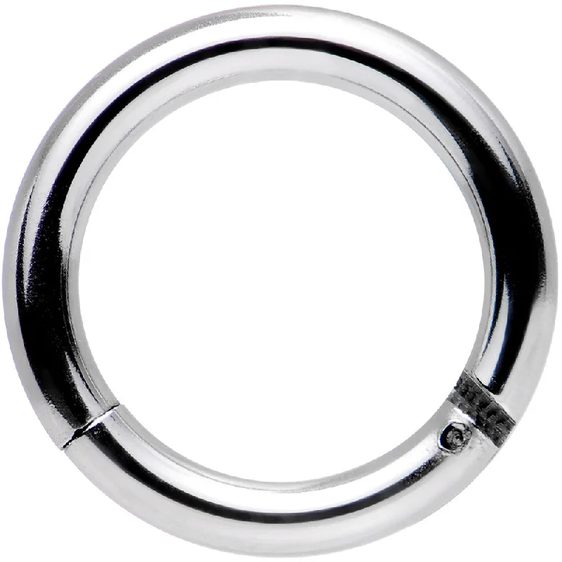 Designer Lip Rings for Fashionable Piercings14 Gauge 5/16 Stainless Steel Hinged Segment Ring Designer Lip Rings for Fashionable Piercings14 Gauge 5/16 Stainless Steel Hinged Segment Ring