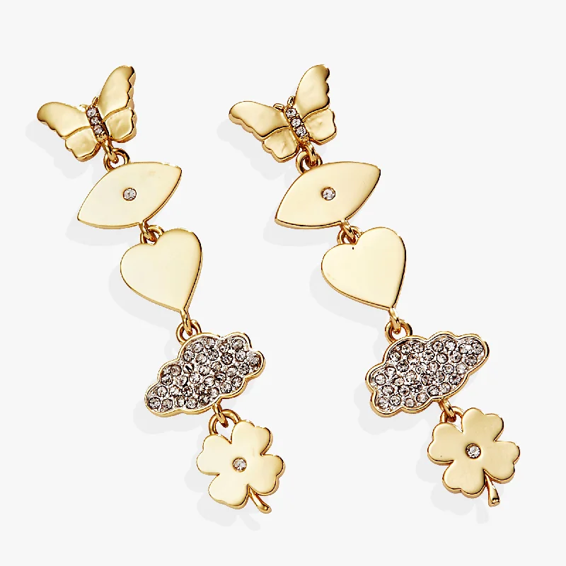Women's Earrings – Elegant Designs for Every Personality--Silver Linings Drop Earrings