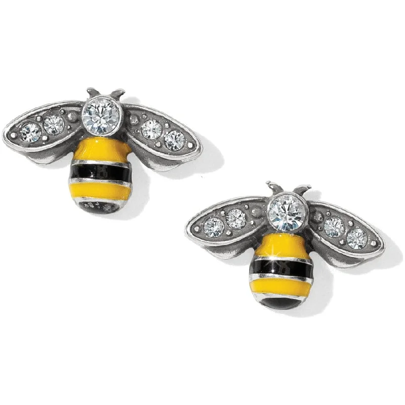 Women's Earrings – Elegant Designs for Every Personality--Bee Happy Mini Post Earrings