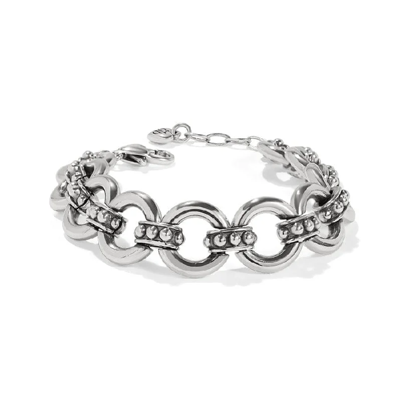 Timeless Bangles for Women-Pretty Tough Stud Link Bracelet