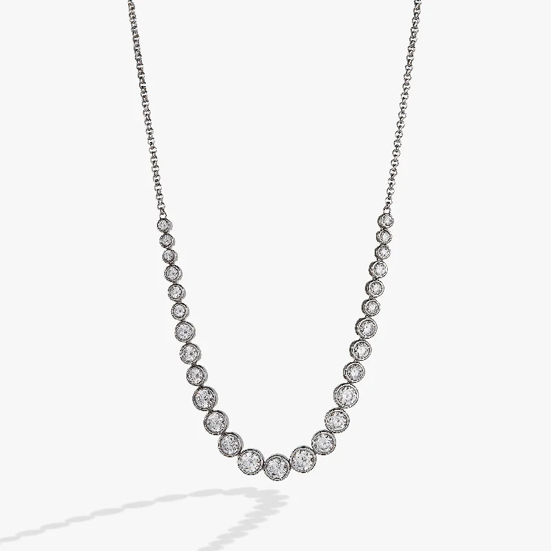 Shop Classic Women's Necklaces & Pendants with a Modern Twist-Crystal Tennis Necklace Shop Classic Women's Necklaces & Pendants with a Modern Twist-Crystal Tennis Necklace