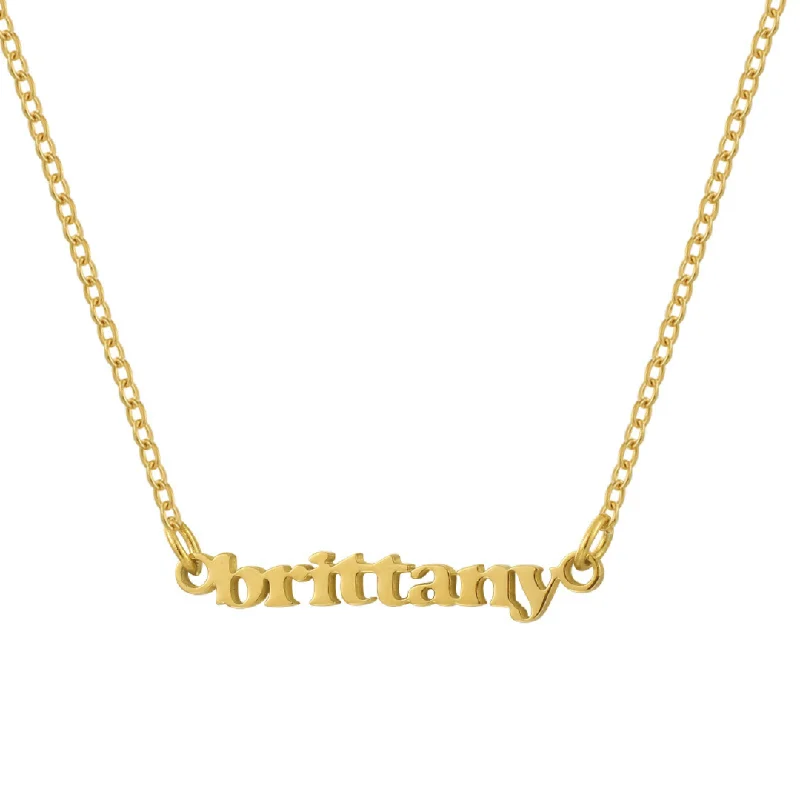 Shop Classic Women's Necklaces & Pendants with a Modern Twist-Custom/Personalized Mini Nameplate Necklace Shop Classic Women's Necklaces & Pendants with a Modern Twist-Custom/Personalized Mini Nameplate Necklace
