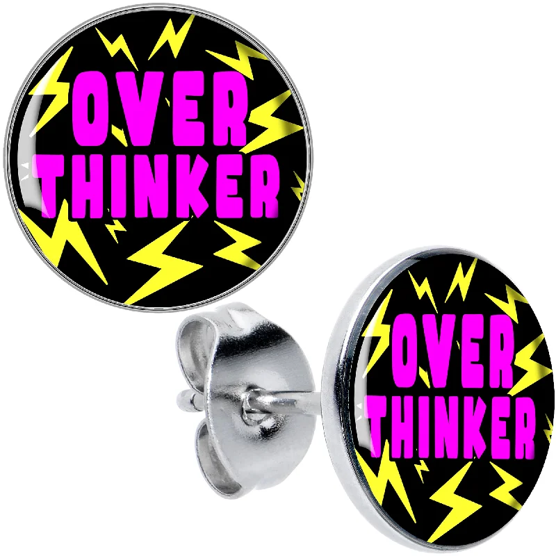 Women's Earrings – Elegant Designs for Every Personality--Over Thinker Impact Stud Earrings Women's Earrings – Elegant Designs for Every Personality--Over Thinker Impact Stud Earrings