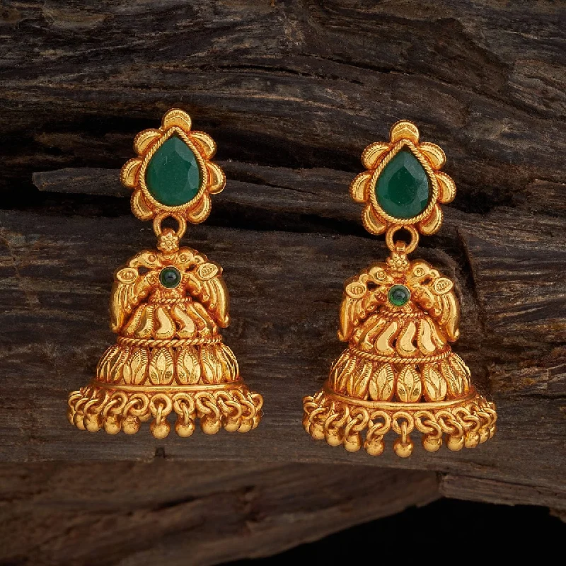 Women's Earrings – Elegant Designs for Every Personality--Silver Temple Earring 165674