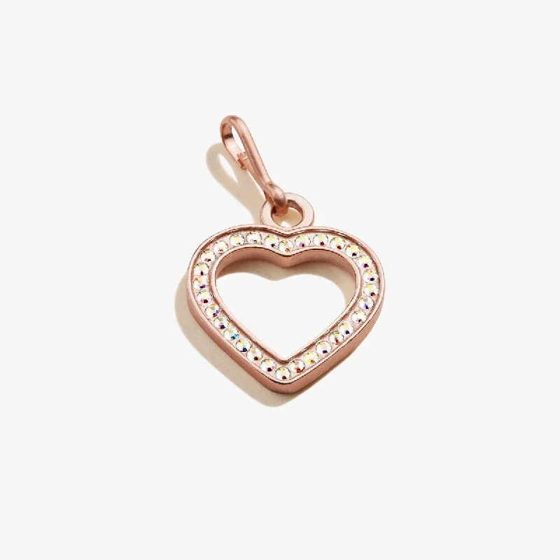 Shop Classic Women's  Necklaces & Pendants with a Modern Twist-Pavé Heart Charm