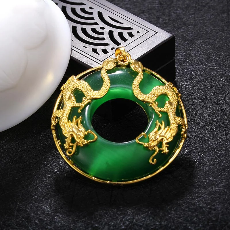 Shop Classic Women's Necklaces & Pendants with a Modern Twist-Buddha Stones Tibetan Jade Dragon Necklace Pendant Shop Classic Women's Necklaces & Pendants with a Modern Twist-Buddha Stones Tibetan Jade Dragon Necklace Pendant