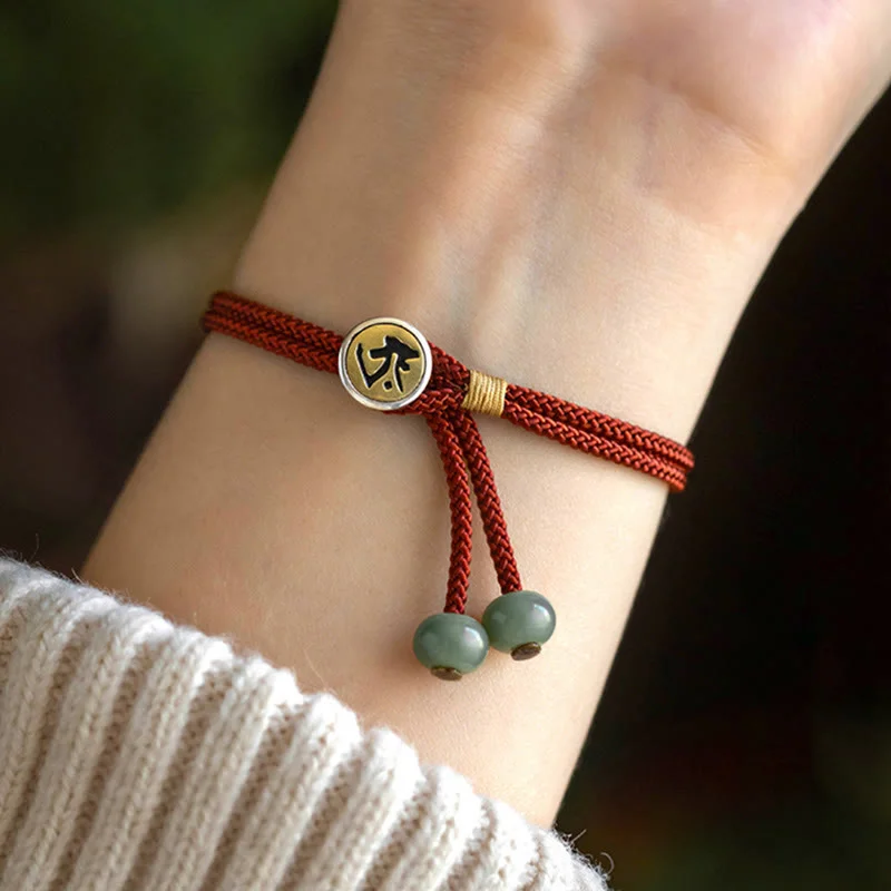 Men's Beaded Leather Cuff Bracelets-Buddha Stones 925 Sterling Silver Handmade Chinese Zodiac Natal Buddha Cyan Bodhi Seed Protection Braided Red String Bracelet Men's Beaded Leather Cuff Bracelets-Buddha Stones 925 Sterling Silver Handmade Chinese Zodiac Natal Buddha Cyan Bodhi Seed Protection Braided Red String Bracelet