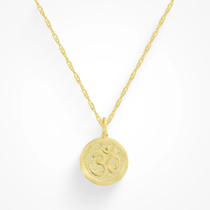 Shop Classic Women's Necklaces & Pendants with a Modern Twist-Inner Peace OM Necklace Shop Classic Women's Necklaces & Pendants with a Modern Twist-Inner Peace OM Necklace