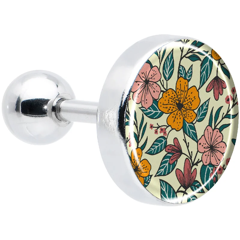 Women's Earrings – Elegant Designs for Every Personality--16 Gauge 1/4 Blossom Creation Wildflower Flowers Tragus Cartilage Earring