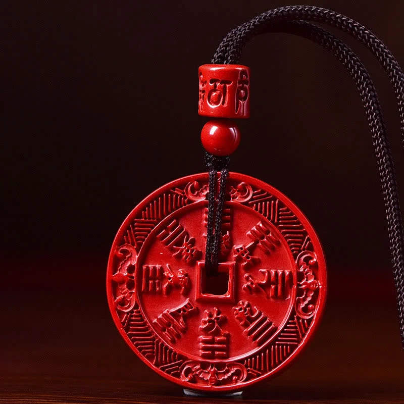 Shop Classic Women's Necklaces & Pendants with a Modern Twist-Buddha Stones Natural Cinnabar Mountain Ghosts Spend Money Bagua Blessing Necklace Pendant Key Chain Shop Classic Women's Necklaces & Pendants with a Modern Twist-Buddha Stones Natural Cinnabar Mountain Ghosts Spend Money Bagua Blessing Necklace Pendant Key Chain