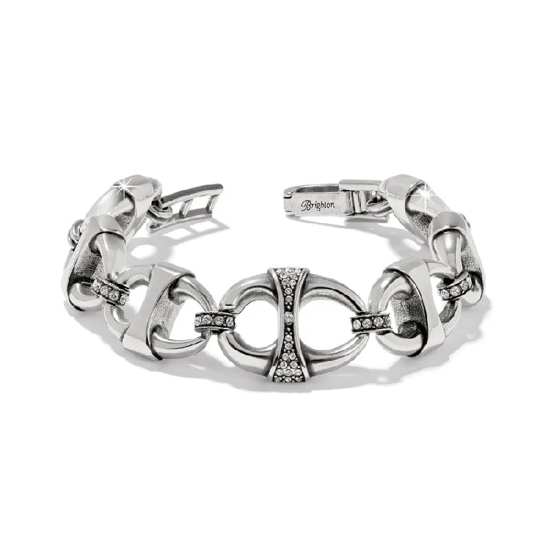 Women's Bangles with Polished Finishes-Portofino Sparkle Bracelet