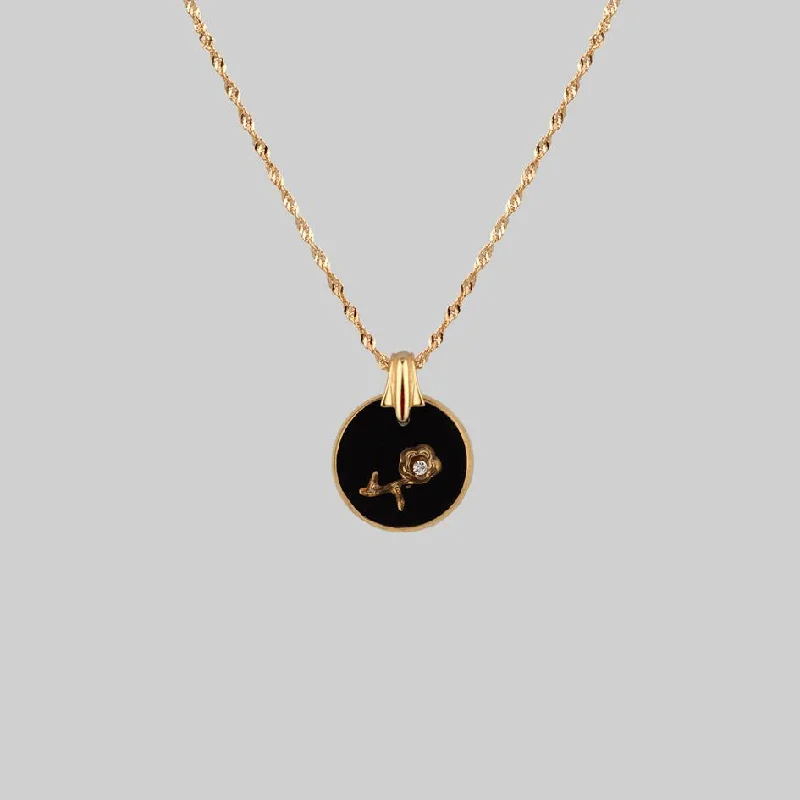 Shop Classic Women's Necklaces & Pendants with a Modern Twist-ROSE. Vintage Jet Black Glass Engraved Rose Pendant Necklace Shop Classic Women's Necklaces & Pendants with a Modern Twist-ROSE. Vintage Jet Black Glass Engraved Rose Pendant Necklace