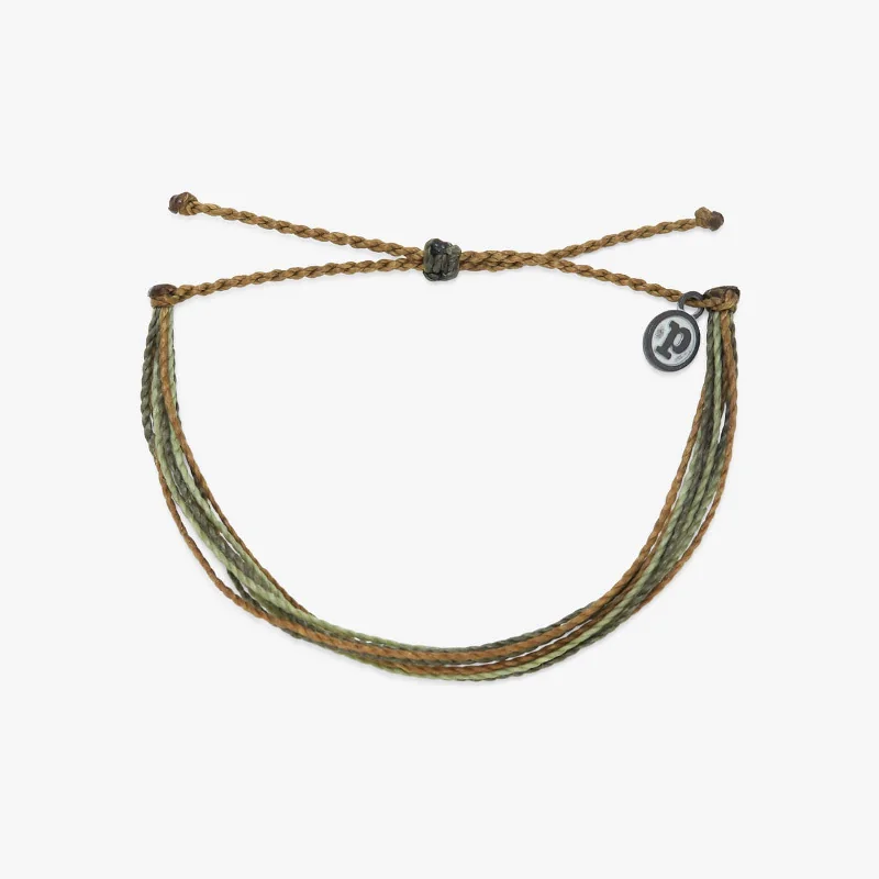 Personalized Beaded Bracelets for Men with Initials-Olive Bracelet