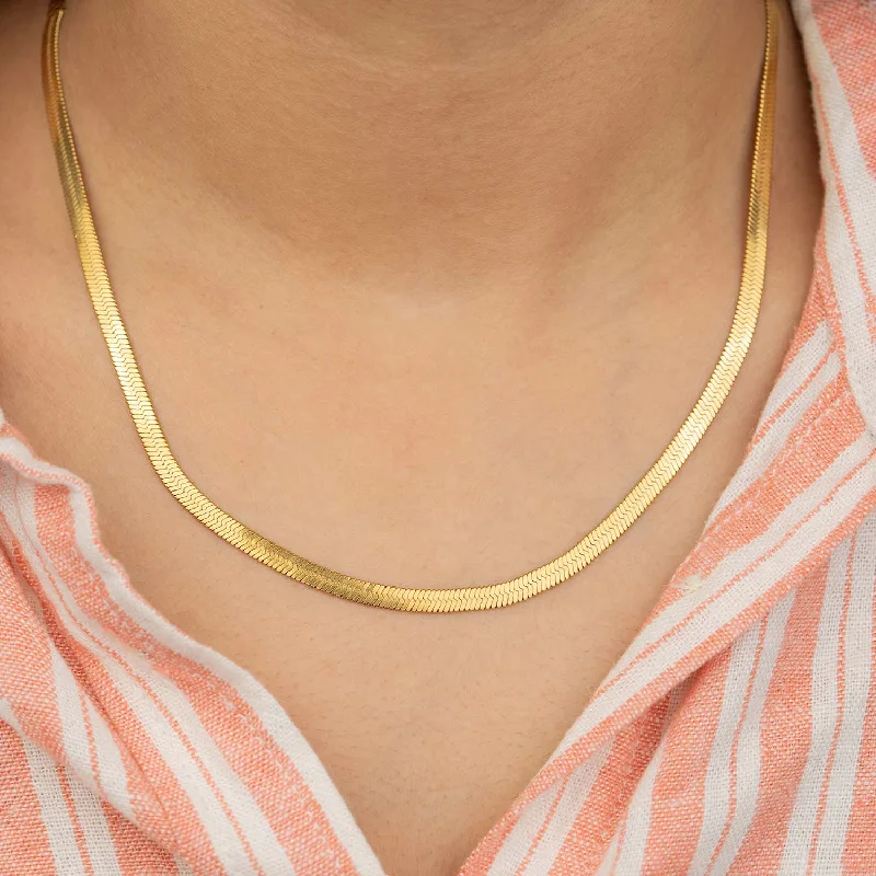 Shop Classic Women's  Necklaces & Pendants with a Modern Twist-Snake Chain Necklace
