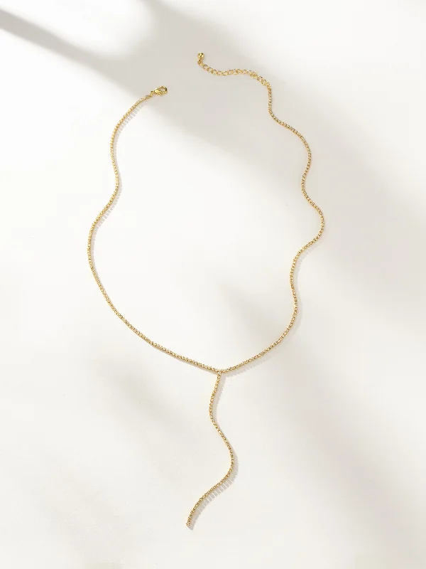 Shop Classic Women's  Necklaces & Pendants with a Modern Twist-Glam Lariat Necklace