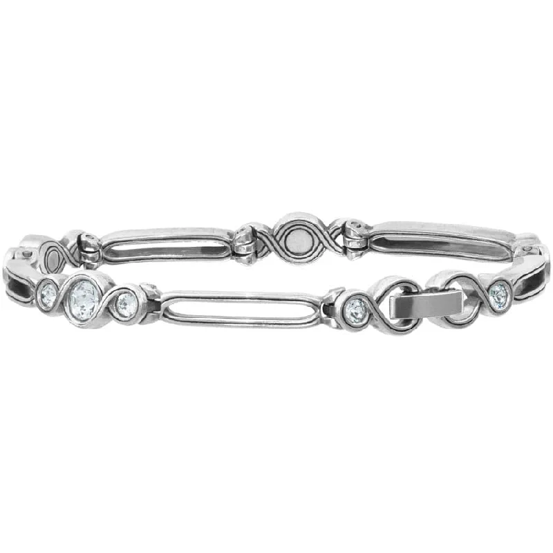 Shiny Bangles for Women-Infinity Sparkle Bracelet