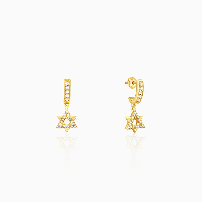 Women's Earrings – Elegant Designs for Every Personality--Golden Superstar Earrings