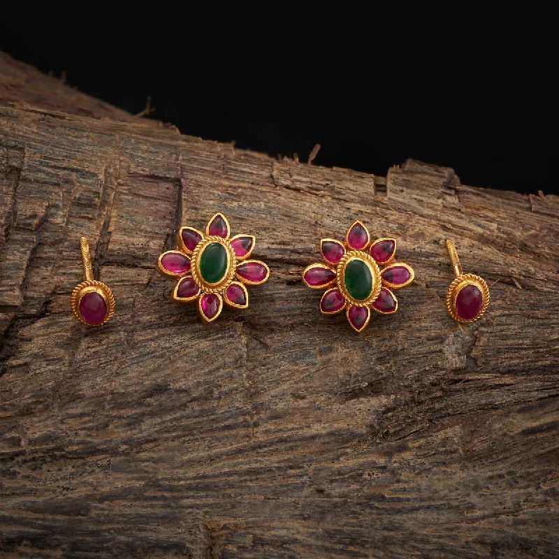 Women's Earrings – Elegant Designs for Every Personality--Silver Temple Earring 172798