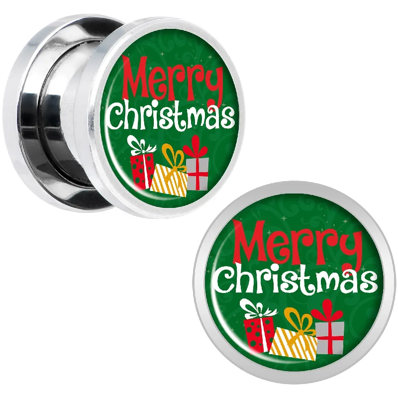 Women's Earrings – Elegant Designs for Every Personality--Merry Christmas Presents Screw Fit Plug Set Sizes 6mm to 20mm Women's Earrings – Elegant Designs for Every Personality--Merry Christmas Presents Screw Fit Plug Set Sizes 6mm to 20mm
