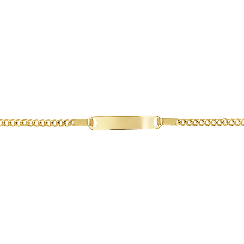 Men's Fashionable Bracelets with Adjustable Fits-Curb ID Bracelet