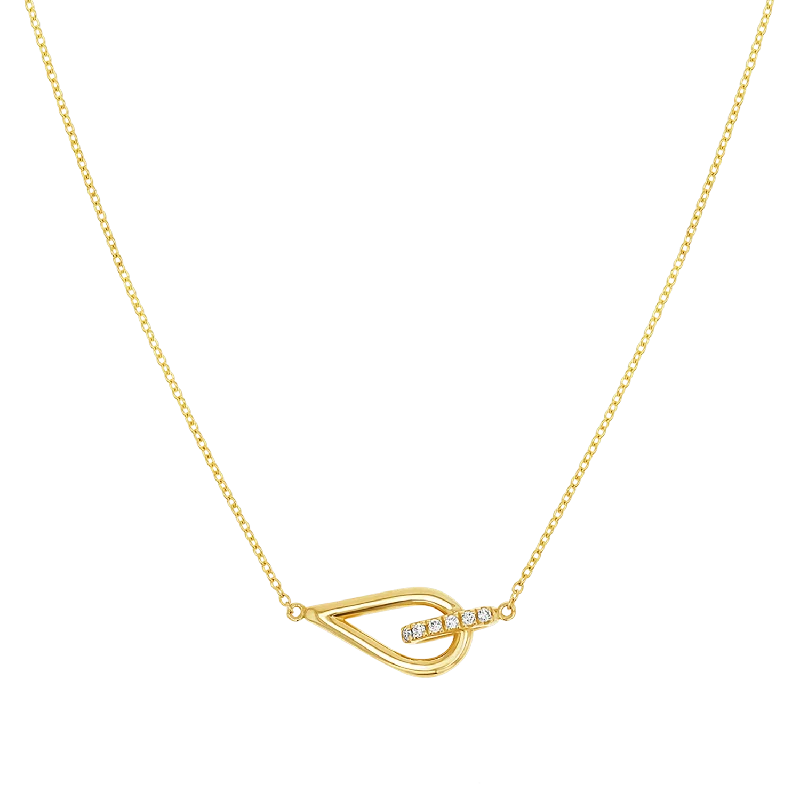 Shop Classic Women's  Necklaces & Pendants with a Modern Twist-Anchor Knot Necklace