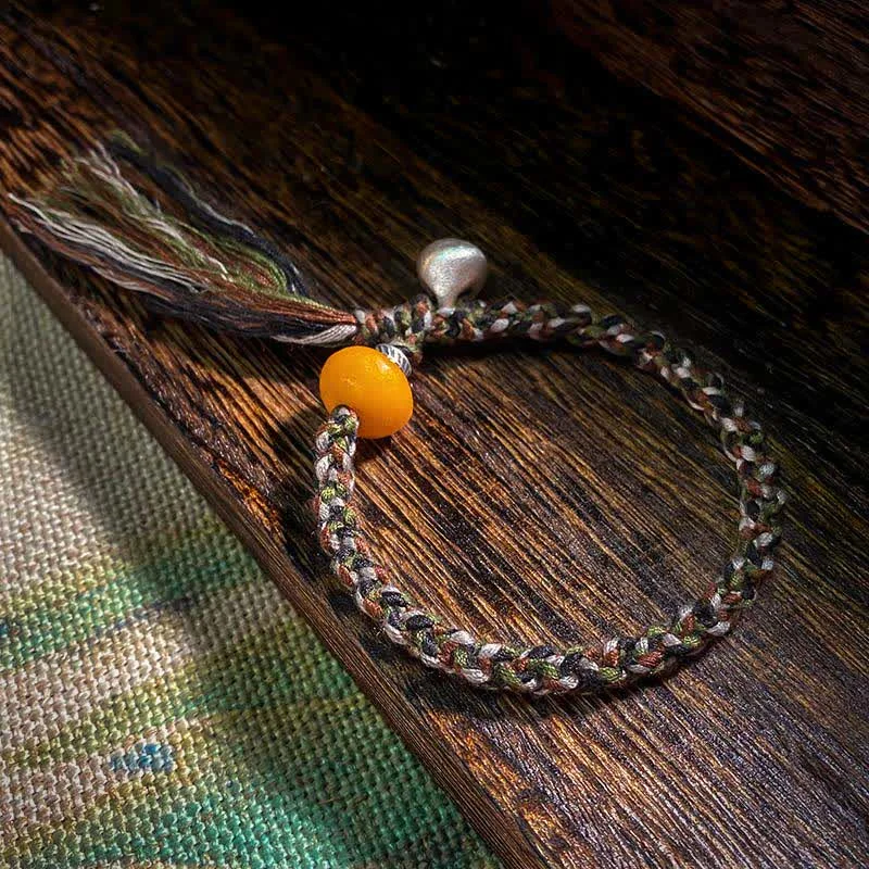 Diamond Bangles for Women-Buddha Stones 990 Sterling Silver Tibetan Handmade Amber Steelyard Weight Wish Protection Bracelet Diamond Bangles for Women-Buddha Stones 990 Sterling Silver Tibetan Handmade Amber Steelyard Weight Wish Protection Bracelet