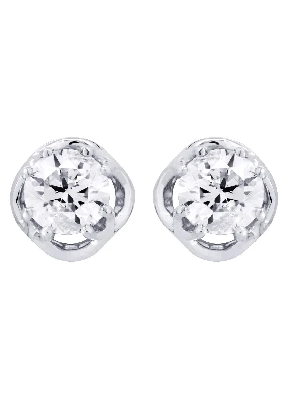 Shop Durable Men's Earrings for Everyday Wear-Round Diamond Stud Earrings | 1.35 Carats Shop Durable Men's Earrings for Everyday Wear-Round Diamond Stud Earrings | 1.35 Carats