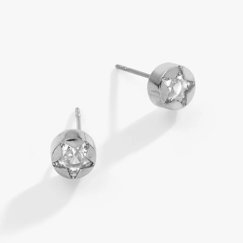 Women's Earrings – Elegant Designs for Every Personality--Crystal Star Mini Stud Earrings