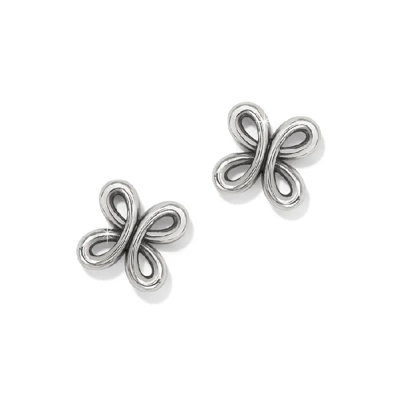 Women's Earrings – Elegant Designs for Every Personality--Interlok Curve Post Earrings Women's Earrings – Elegant Designs for Every Personality--Interlok Curve Post Earrings